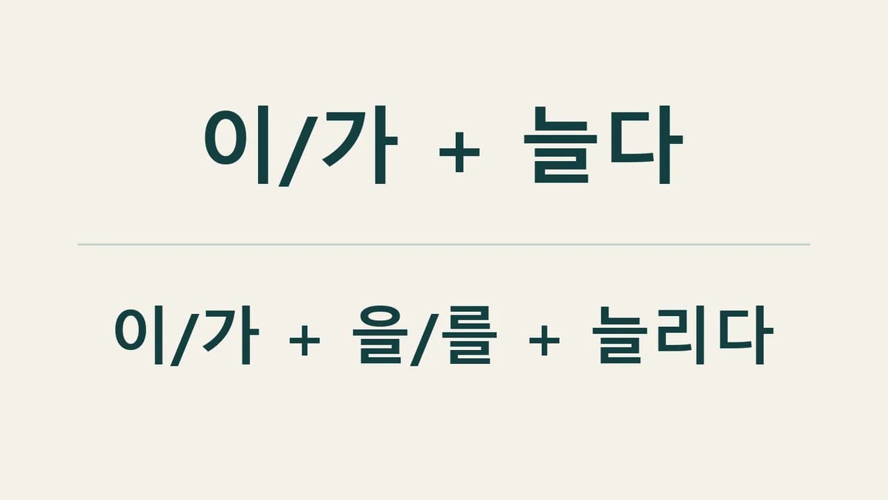 ‘수업 시간이 늘었다’와 ‘학교가 수업 시간을 늘렸다’는 어떻게 다를까
