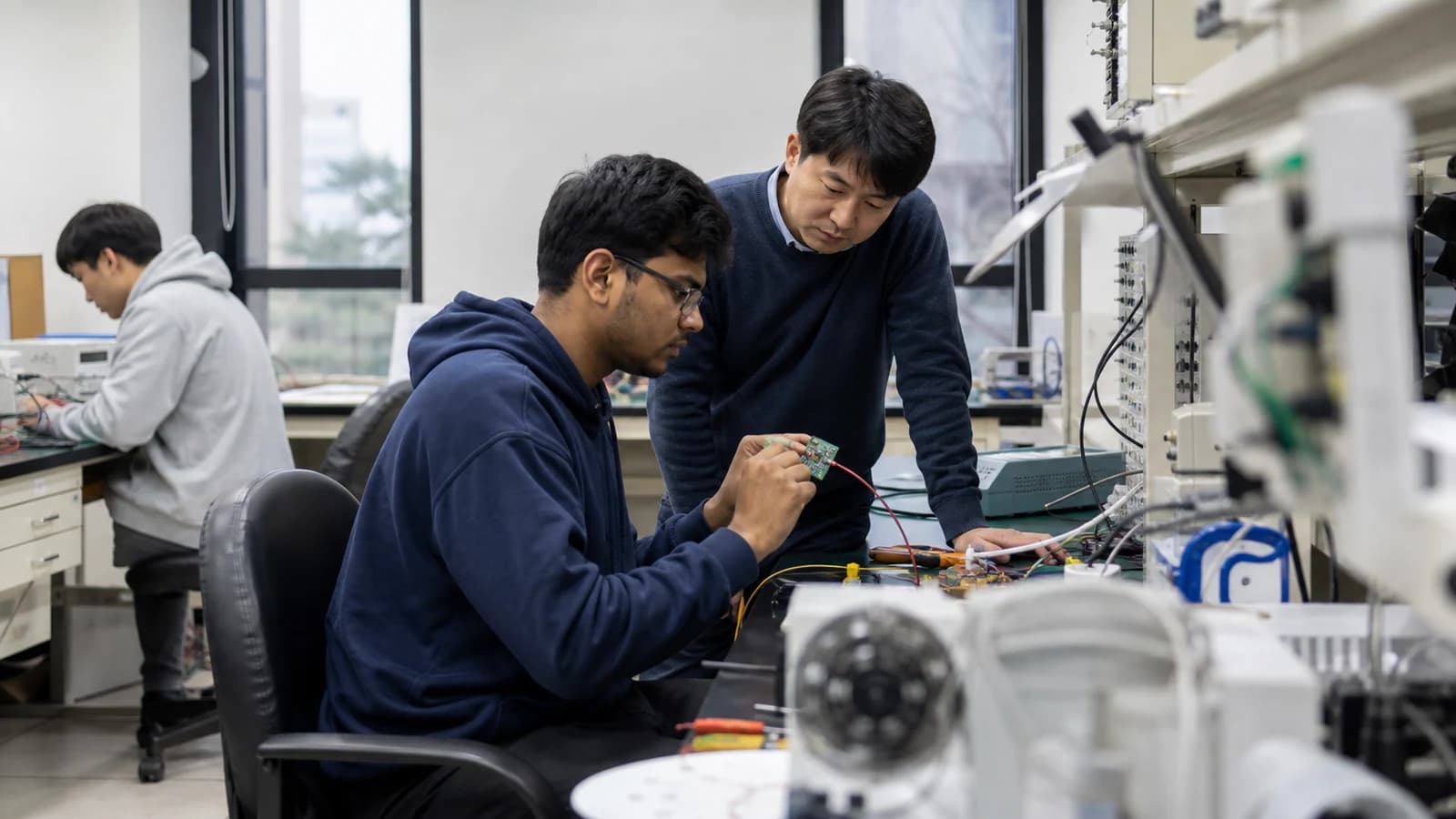 Part-time employment requirements eased for master's and doctoral students in science and engineering; broader exemption from D-8-4 technology-startup visa points system