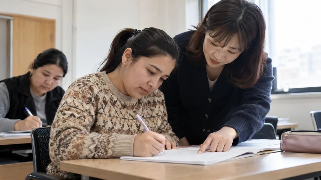 한국어 쓰기를 연습하는 성인 학습자에게 피드백하는 교사