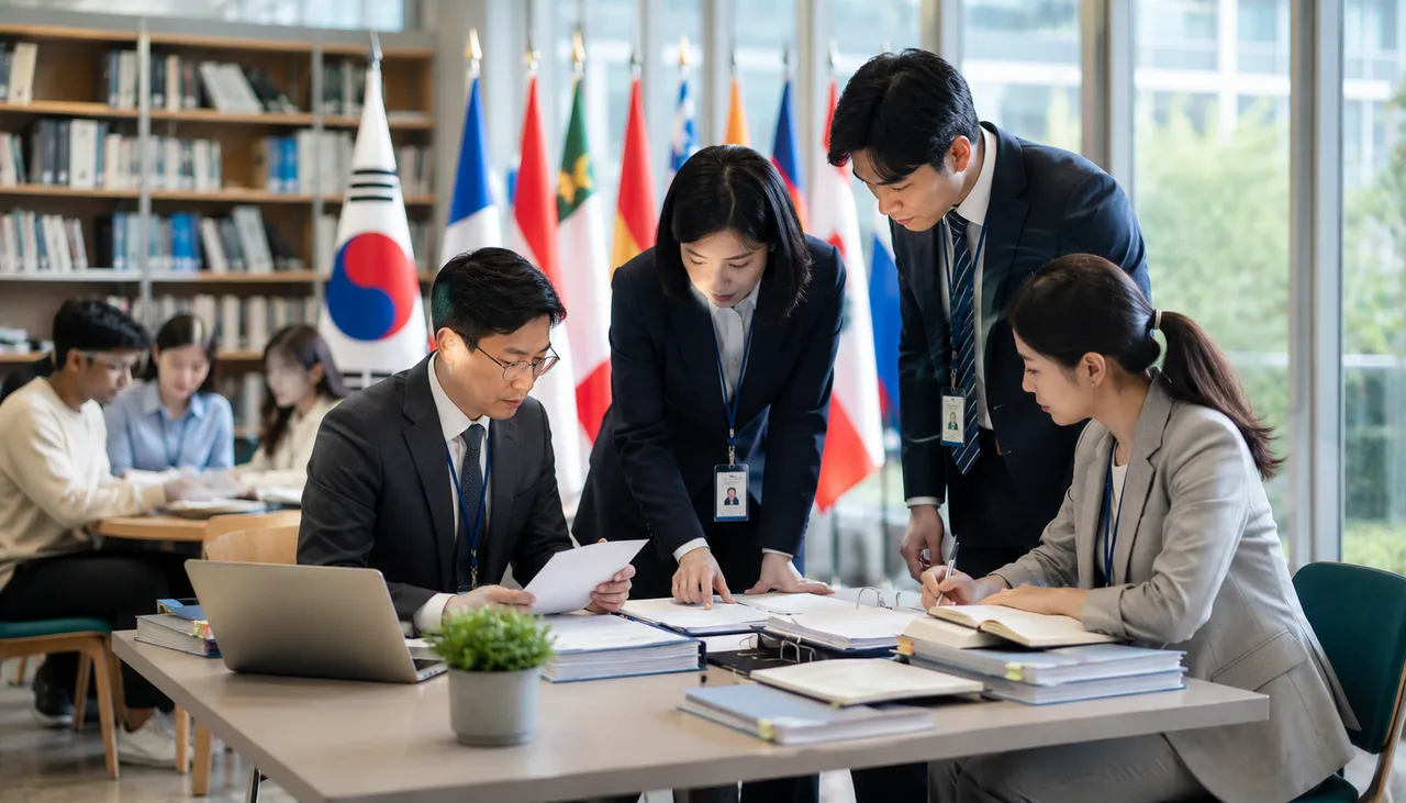 교육부·법무부, 외국인 유학생 관리 합동 현장점검 실시